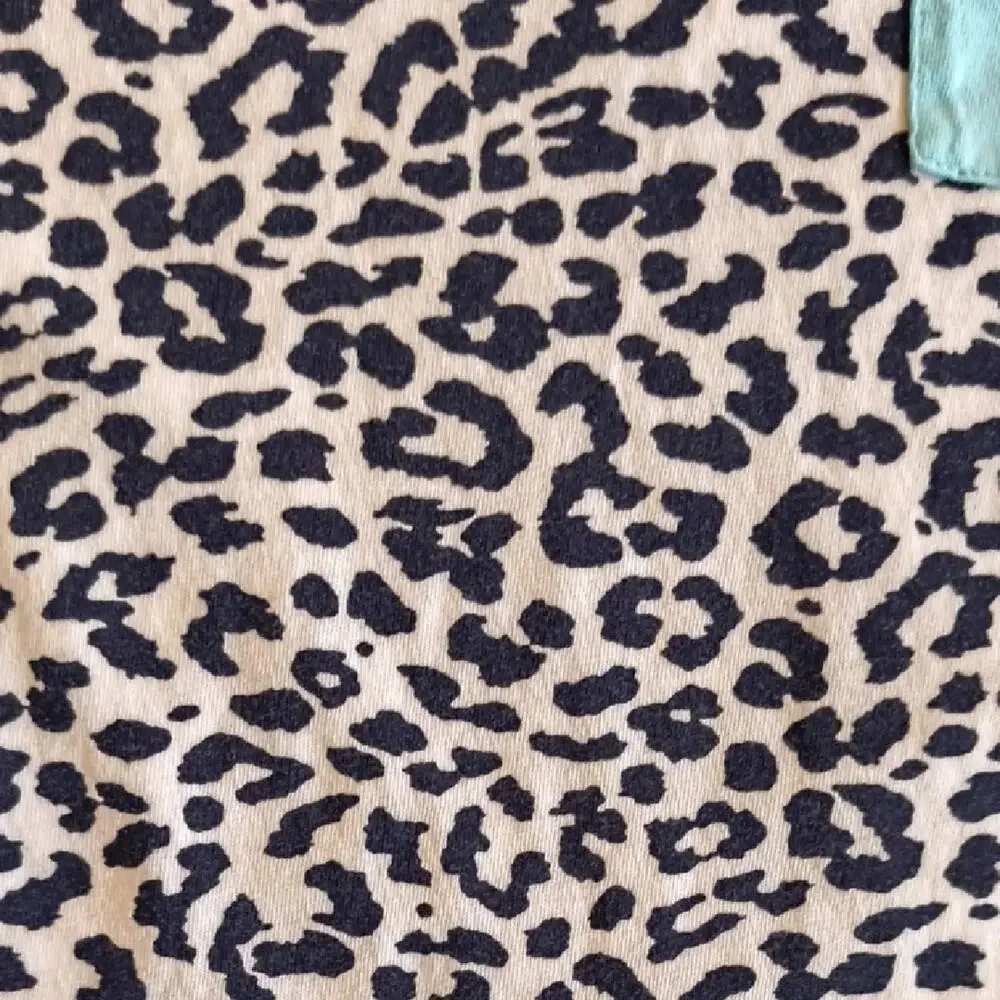 Crewcuts, Leopard Print T-Shirt Dress w/ Front Pocket, Size 12 (EUC)